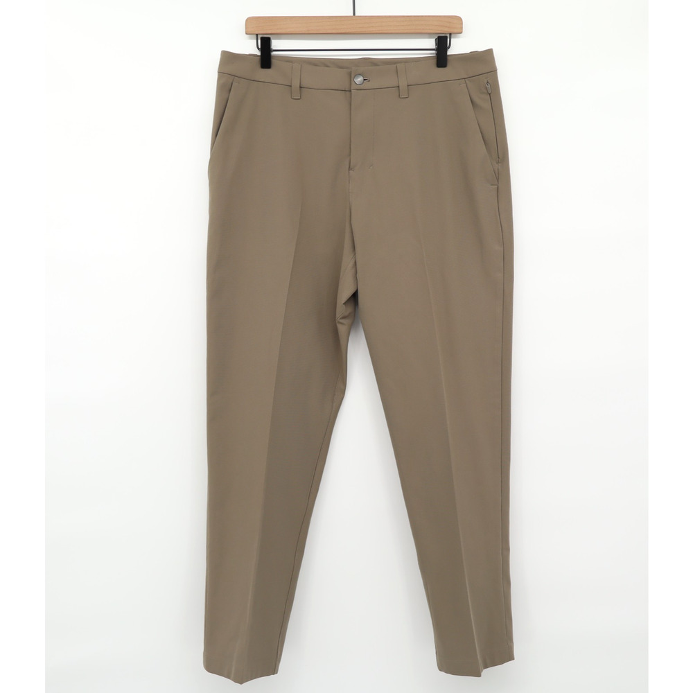 Lululemon Men's ABC Classic Fit Trouser 30" Inseam Warpstreme Grey Sage Sz 34